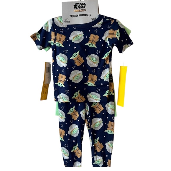 Star Wars boys 4 piece pajama set - Picture 2 of 2